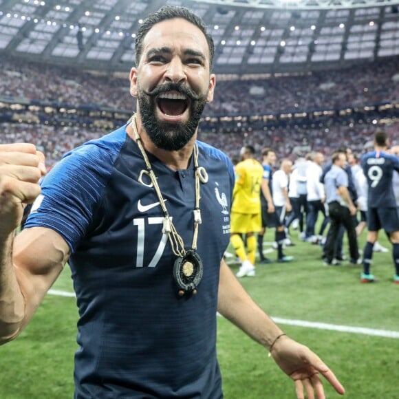 Adil Rami - Finale de la Coupe du Monde de Football 2018 en Russie à Moscou, opposant la France à la Croatie (4-2). Le 15 juillet 2018 © Moreau-Perusseau / Bestimage