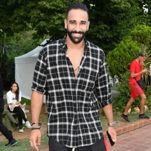 Exclusif - Adil Rami - Gala de boxe "No Limit Episode IX" organisé par B. Asloum (ancien champion du monde de boxe) en plein air au théâtre Tivol au Cannet le 18 juillet 2019. © Bruno Bebert/Bestimage