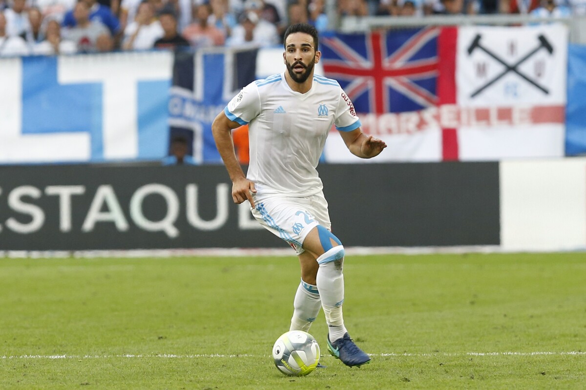 Photo : Adil Rami au stade Vélodrome à Marseille, France, le 24 août ...