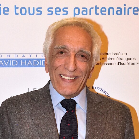 Gérard Darmon, parrain du festival 2019, lors de l'ouverture du 19ème Festival du film Israélien à Paris au Cinéma Majestic Passy, Paris, le 19 mars 2019. © Erez Lichtfeld/Bestimage