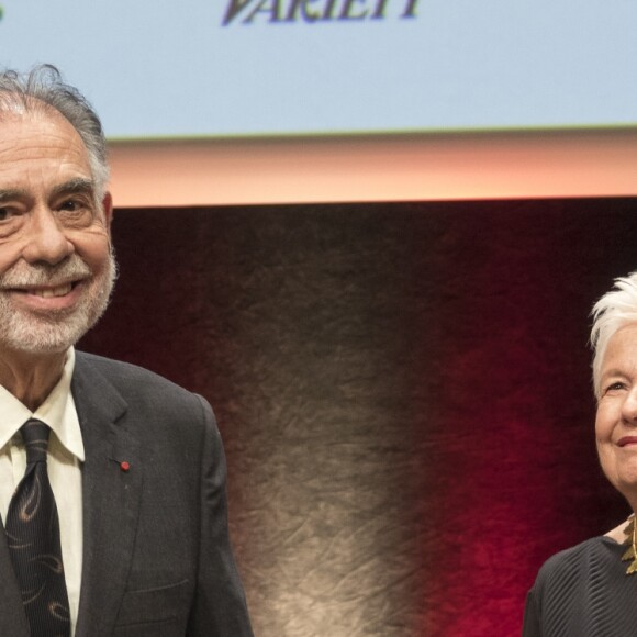 Francis Ford Coppola (prix Lumière 2019) Eleanor Coppola - Cérémonie de remise de prix du festival Lumière 2019 à Lyon le 18 octobre 2019. © Sandrine Thesillat / Panoramic / Bestimage