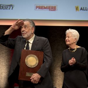 Francis Ford Coppola (prix Lumière 2019), Eleanor Coppola - Cérémonie de remise de prix du festival Lumière 2019 à Lyon le 18 octobre 2019. © Sandrine Thesillat / Panoramic / Bestimage