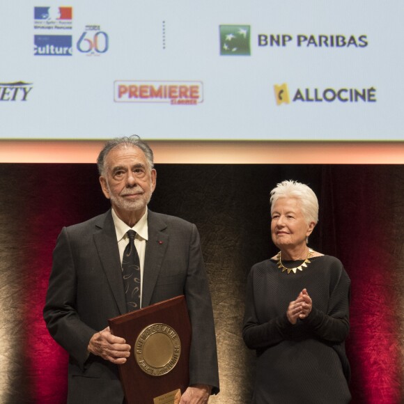 Francis Ford Coppola (prix Lumière 2019), Eleanor Coppola - Cérémonie de remise de prix du festival Lumière 2019 à Lyon le 18 octobre 2019. © Sandrine Thesillat / Panoramic / Bestimage
