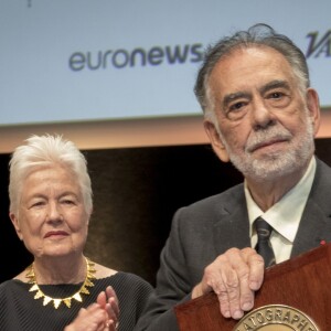 Francis Ford Coppola (prix Lumière 2019), Eleanor Coppola - Cérémonie de remise de prix du festival Lumière 2019 à Lyon le 18 octobre 2019. © Sandrine Thesillat / Panoramic / Bestimage