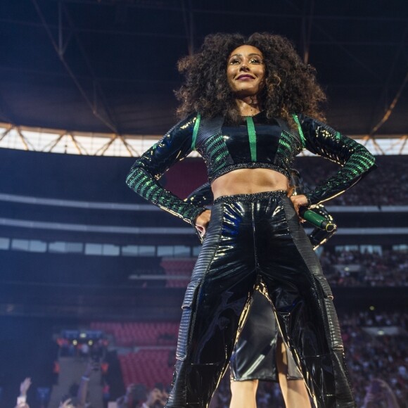 Melanie Brown (Mel B) - Les Spice Girls en concert au Stade de Wembley dans le cadre de leur tournée "Spice World UK Tour". Londres, le 20 juin 2019.