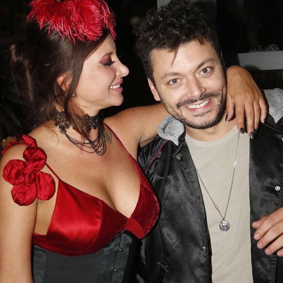 Ana Polina , Kev Adams - Soirée "Bal Masqué" pour le 40ème anniversaire de la société Dorcel au Pavillon d'Armenonville à Paris, le 18 octobre 2019. © Christophe Aubert via Bestimage