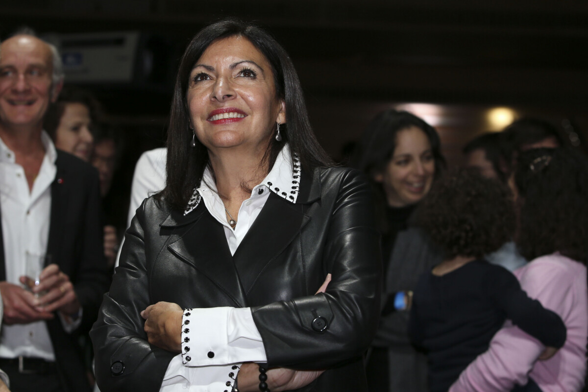 Photo Anne Hidalgo Maire De Paris Lors De La Pr Sentation Du Logo