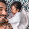 Kevin Guedj et sa fille Ruby, sur Instagram le 14 octobre 2019.