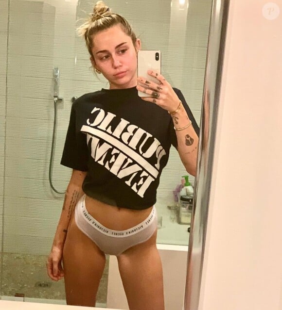 Miley Cyrus sur Instagram.