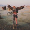 Pauline Ducruet au festival Burning Man. Story Instagram du dimanche 25 août 2019.