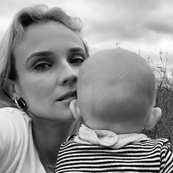Diane Kruger a partagé une nouvelle photo de sa petite fille (11 mois), le 23 octobre 2019 sur Instagram.