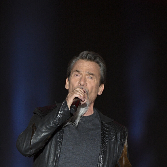 Exclusif - Florent Pagny - Concert anniversaire des 130 ans de la Tour Eiffel à Paris, qui sera diffusé le 26 octobre sur France 2. Le 2 octobre 2019. © Pierre Perusseau/ Bestimage