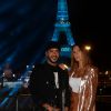 Exclusif - Slimane et Vitaa - Backstage du concert anniversaire des 130 ans de la Tour Eiffel à Paris, qui sera diffusé le 26 octobre sur France 2. Le 2 octobre 2019. © Perusseau-Veeren/ Bestimage