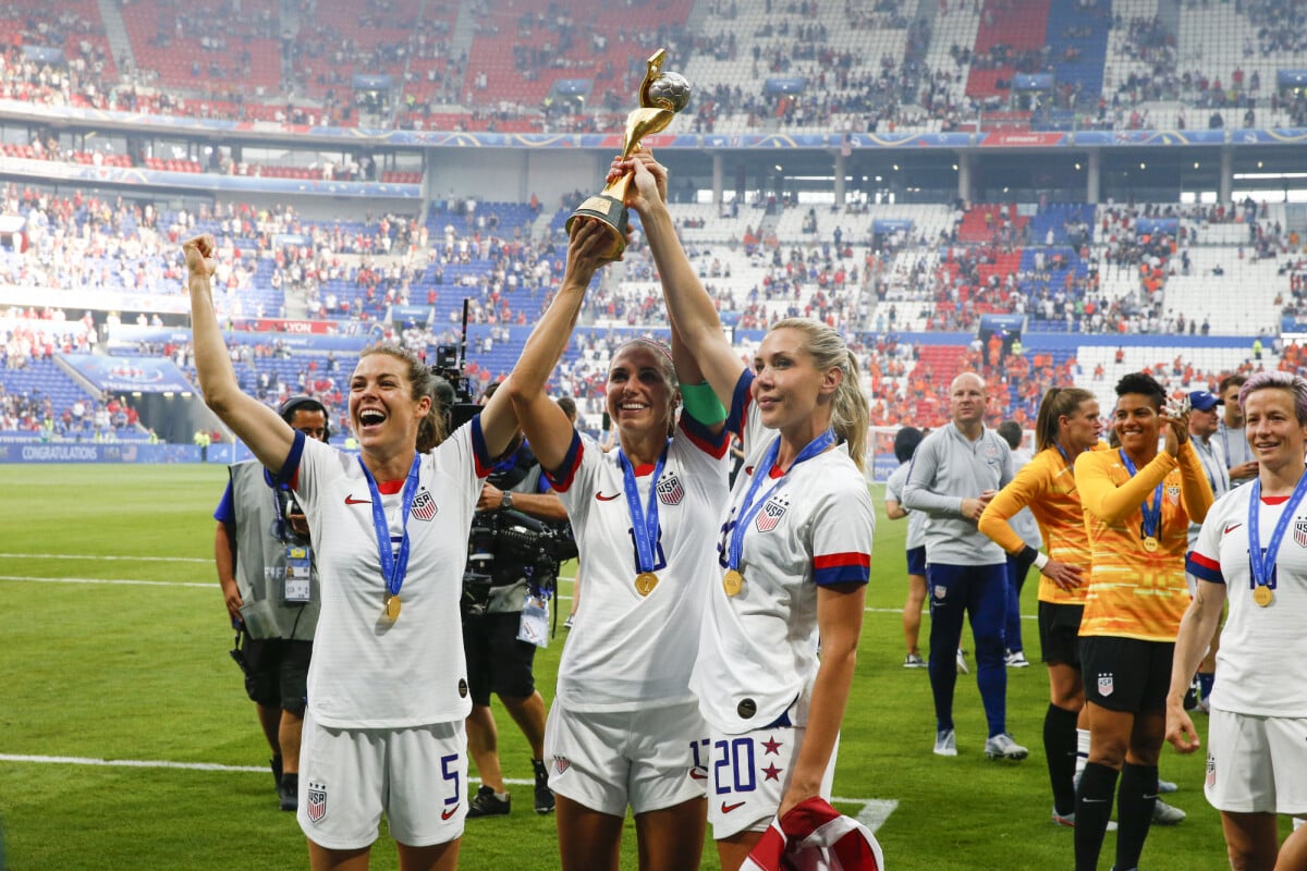 Photo : Joie Kelley O Hara (USA) / Alex Morgan (USA) / Allie Long (USA ...