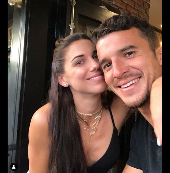 Alex Morgan et son mari Servando Carrasco sur Instagram le 26 juillet 2019.