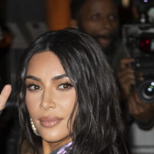 Kanye West et Kim Kardashian arrivent au Cipriani Wall Street pour assister au gala Night Of Stars 2019. New York, le 24 octobre 2019.