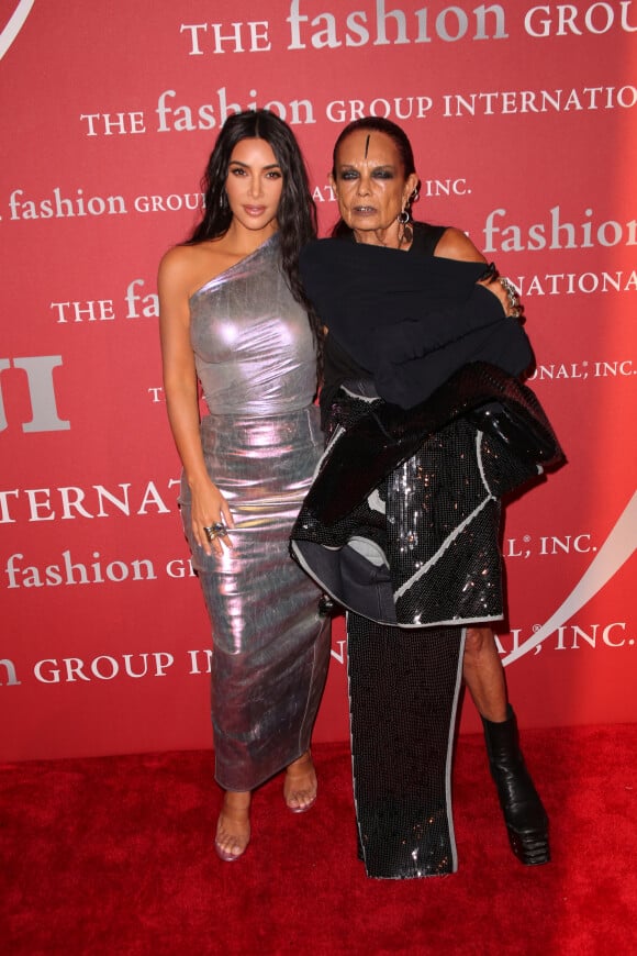 Kim Kardashian et Michèle Lamy assistent au gala Night Of Stars 2019 au Cipriani Wall Street. New York, le 24 octobre 2019.