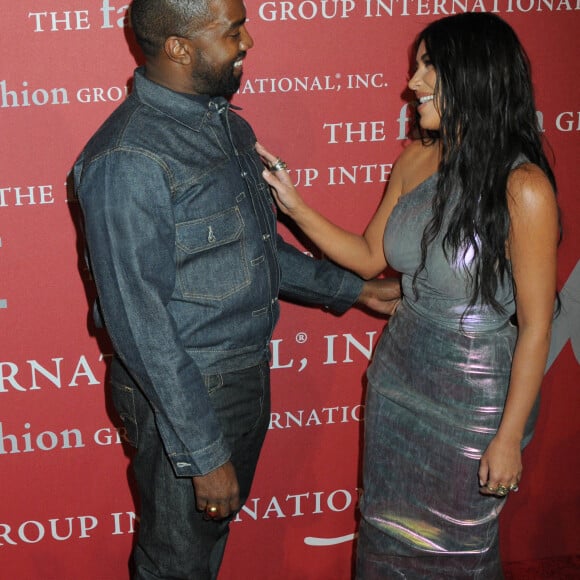 Kanye West et Kim Kardashian assistent au gala Night Of Stars 2019 au Cipriani Wall Street. New York, le 24 octobre 2019.