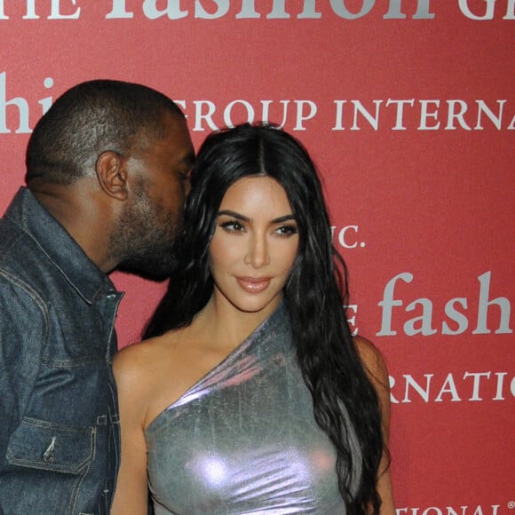 Kanye West et Kim Kardashian assistent au gala Night Of Stars 2019 au Cipriani Wall Street. New York, le 24 octobre 2019.