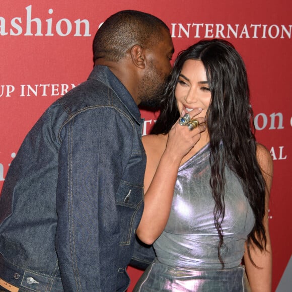 Kanye West et Kim Kardashian assistent au gala Night Of Stars 2019 au Cipriani Wall Street. New York, le 24 octobre 2019.