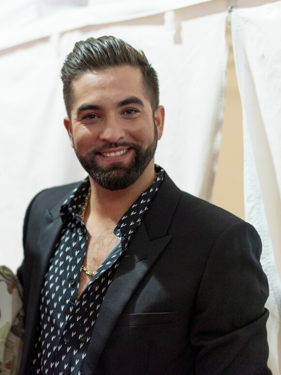 Exclusif - Kendji Girac - Backstage du concert anniversaire des 130 ans de la Tour Eiffel à Paris, qui sera diffusé le 26 octobre sur France 2. Le 2 octobre 2019. © Perusseau-Veeren/ Bestimage