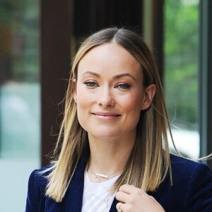 Olivia Wilde arrive aux studios de BuzzFeed News à New York le 23 mai 2019.