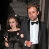 Helena Bonham Carter, son compagnon Rye Dag Holmbon et sa mère Elena Propper de Callejon - Les célébrités arrivent à la soirée 'The Harper's Bazaar Women Of The Year Awards' à l'hôtel Claridge's à Londres, le 29 octobre 2019.