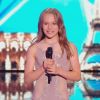 Chléa Giguère dans "Incroyable Talent 2019", le 5 novembre 2019, sur M6