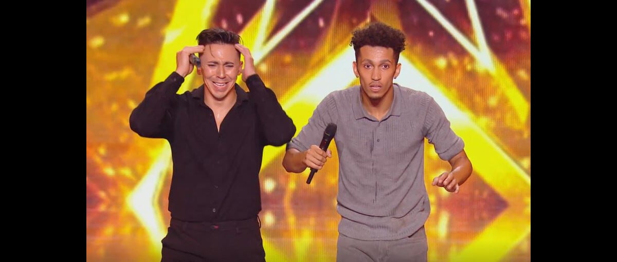 Photo Rahmane (23 ans) et Yoherlandy (28 ans) Golden Buzzer de Sugar