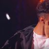 Damien ému à la fin de sa prestation dans "Incroyable Talent 2019", le 5 novembre, sur M6