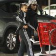 Exclusif - Blac Chyna est allée faire des courses avec sa fille Dream dans le magasin Target à Hollywood, le 22 août 2019.