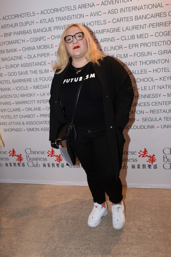 Marilou Berry - Photocall du déjeuner "Chinese Business Club" au Pavillon Gabriel à Paris, à l'occasion de la journée des droits des femmes. Le 8 mars 2019 © Rachid Bellak / Bestimage