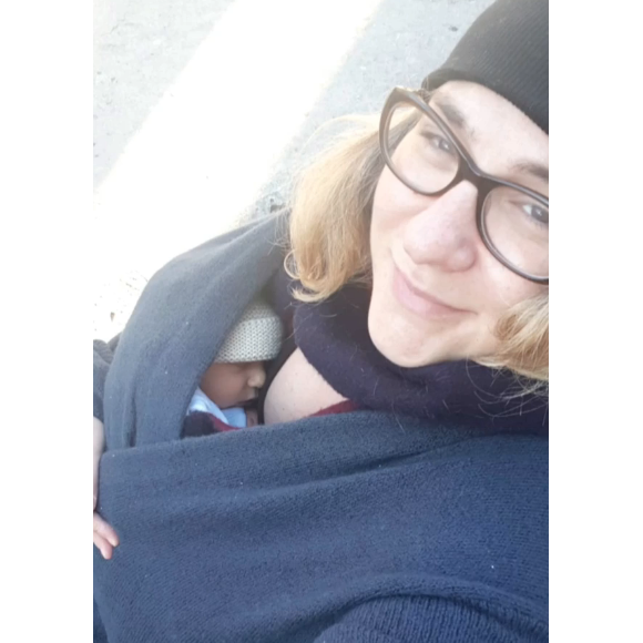 Marilou Berry présente son petit garçon Andy sur Instagram, le 14 novembre 2018.