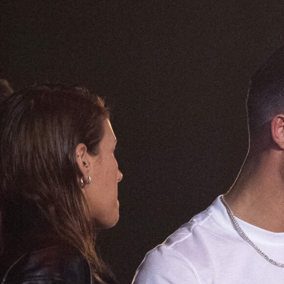 Cristiano Ronaldo et Georgina Rodriguez assistent aux MTV European Music Awards 2019 au FIBES Conference and Exhibition Centre à Séville en Espagne, le 3 novembre 2019.