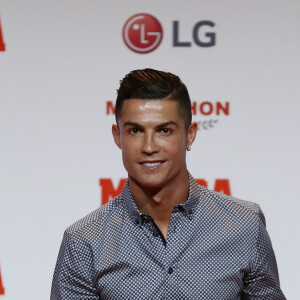 Cristiano Ronaldo assiste au Prix Marca Leyenda à Madrid en Espagne, le 29 juillet 2019.