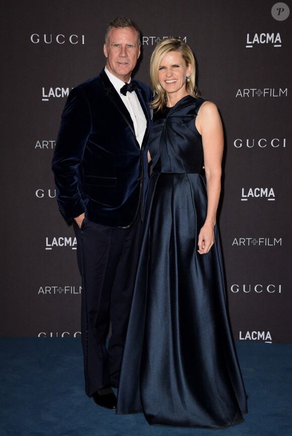 Will Ferrell et Viveca Paulin assistent au gala Art + Film au musée LACMA à Los Angeles. Le 2 novembre 2019.