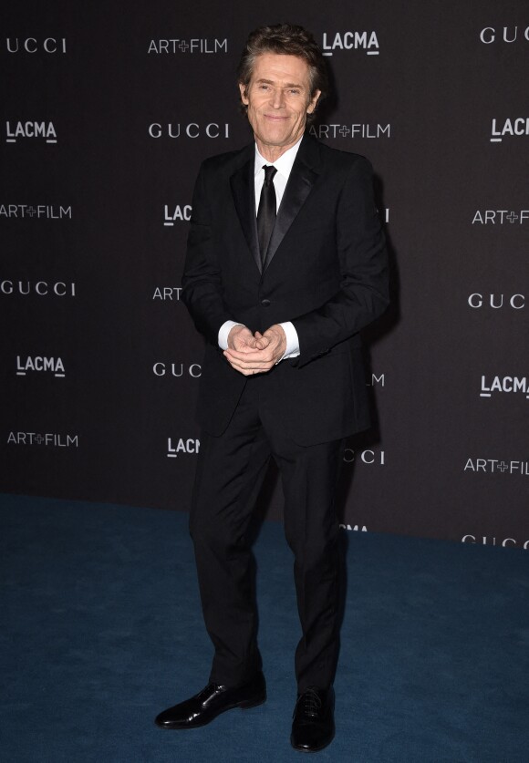 Will Dafoe assiste au gala Art + Film au musée LACMA à Los Angeles. Le 2 novembre 2019.