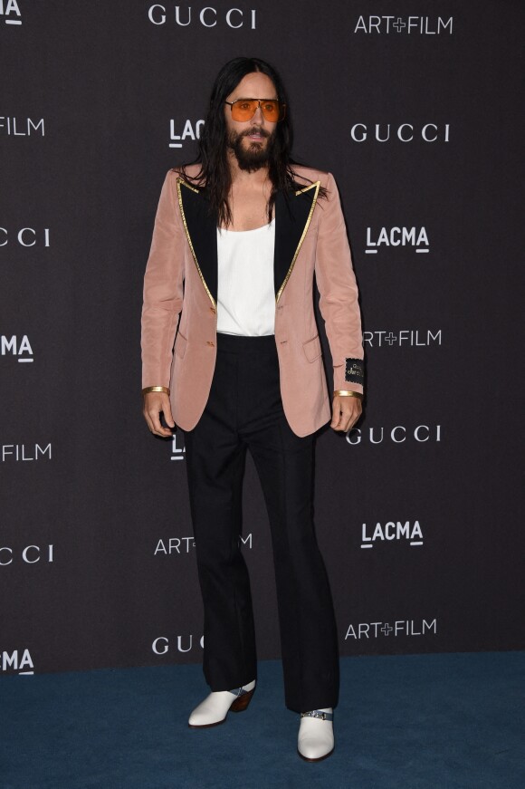 Jared Leto assiste au gala Art + Film au musée LACMA à Los Angeles. Le 2 novembre 2019.