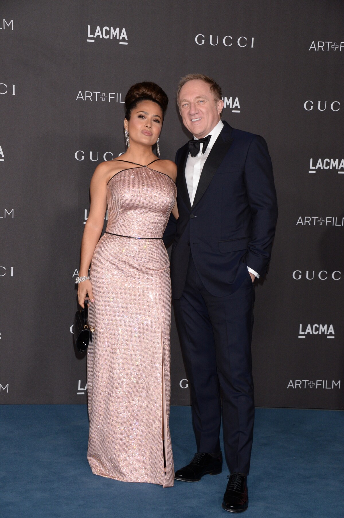 Photo FrancoisHenri Pinault et sa femme Salma Hayek au photocall de