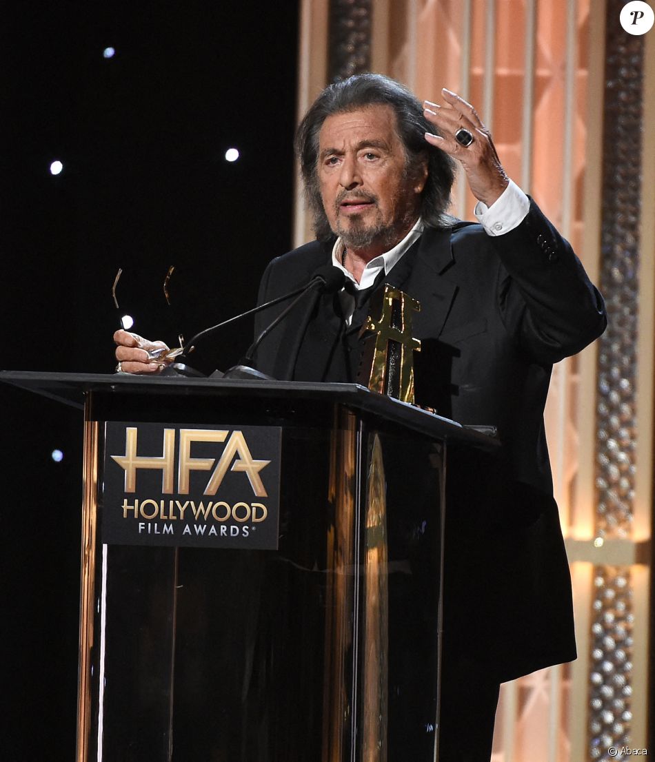 Al Pacino lors des 23e Hollywood Film Awards à l'hôtel Beverly Hilton