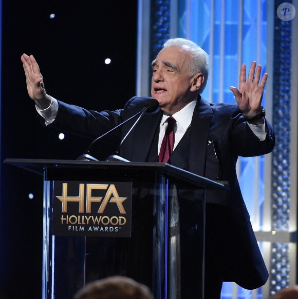 Martin Scorsese lors des "23e Hollywood Film Awards" à l'hôtel Beverly Hilton, à Los Angeles. Le 3 novembre 2019.