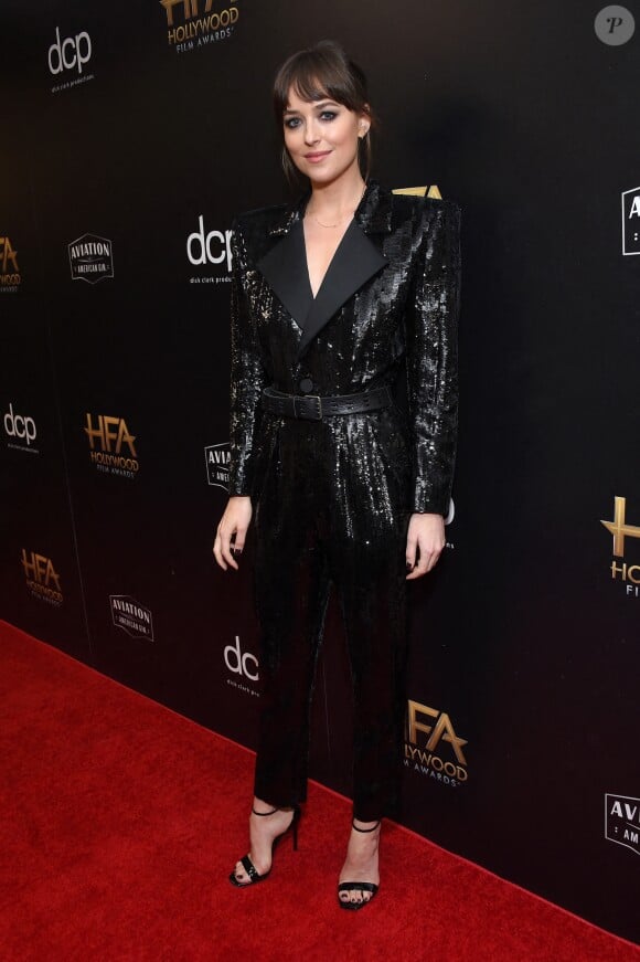 Dakota Johnson lors des 23e Hollywood Film Awards au Beverly Hilton, à Los Angeles. Le 3 novembre 2019
