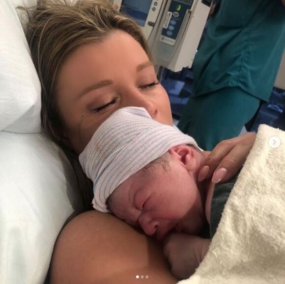 Joanna Krupa a accouché et donné naissance à une fille, Asha-Leigh Presley Nunes. Novembre 2019.