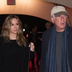 Alejandra Silva et Richard Gere lors de la projection du film "It Takes A Lunatic" à l'occasion du Tribeca Film Festival à New York, le 3 mai 2019.