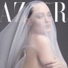 Angelina Jolie pose nue en couverture du magazine Harper's BAZAAR. Novembre 2019.