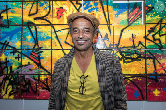 Exclusif - Yannick Noah - Vernissage de l'exposition de l'artiste l'artiste Kongo (Cyril Phan) au Montaigne Market à Paris le 17 octobre 2019. © Jerémy Melloul/ Bestimage