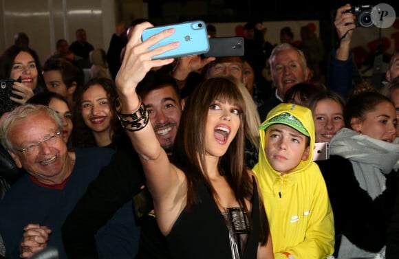 Iris Mittenaere (Miss France et Miss Univers 2016) - 21ème édition des NRJ Music Awards au Palais des festivals à Cannes le 9 novembre 2019. © Dominique Jacovides/Bestimage