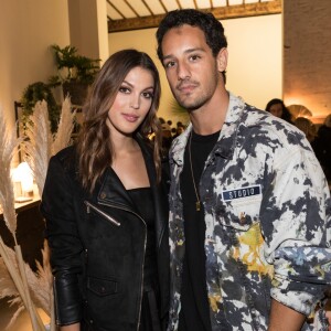 Exclusif - Iris Mittenaere et son compagnon Diego - Les people dans l'espace Experience Immersive réservé aux VIP lors du Etam Live Show 2019 au Stade Roland Garros lors de la fashion week à Paris, le 24 septembre 2019. © Cyril Moreau/Veeren/Bestimage