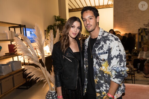Exclusif - Iris Mittenaere et son compagnon Diego - Les people dans l'espace Experience Immersive réservé aux VIP lors du Etam Live Show 2019 au Stade Roland Garros lors de la fashion week à Paris, le 24 septembre 2019. © Cyril Moreau/Veeren/Bestimage