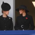 Meghan Markle, la comtesse de Wessex - La famille royale réunie pour le Remembrance Sunday Service, au Cénotaphe de Londres, le 10 novembre 2019. 